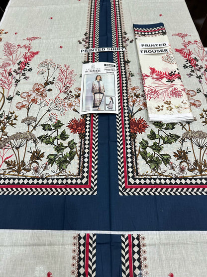 VOL 94 | DS 06 | DIGITAL PRINTED LAWN 2PC | CO-ORD SET |