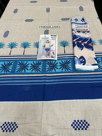 VOL 94 | DS 10 | DIGITAL PRINTED LAWN 2PC | CO-ORD SET |