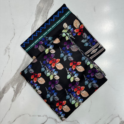 DIGITAL PRINTED LINEN 3PC | DS C338 |