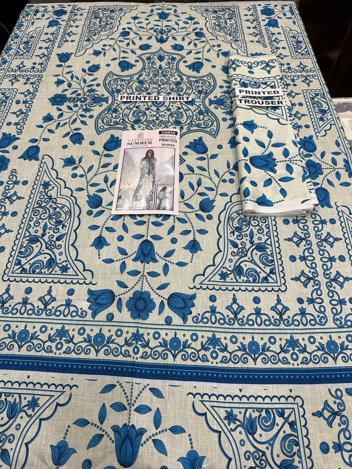 VOL 94 | DS 14 | DIGITAL PRINTED LAWN 2PC | CO-ORD SET |