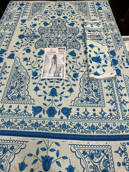 VOL 94 | DS 14 | DIGITAL PRINTED LAWN 2PC | CO-ORD SET |