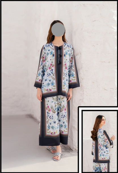 VOL 94 | DS 15 | DIGITAL PRINTED LAWN 2PC | CO-ORD SET |