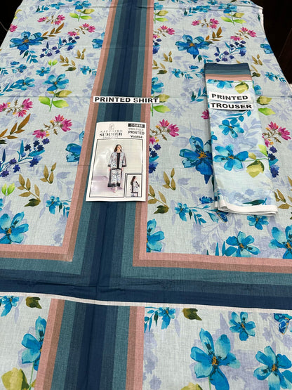 VOL 94 | DS 15 | DIGITAL PRINTED LAWN 2PC | CO-ORD SET |