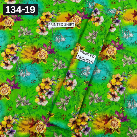 VOL 134 | DS 19 | LAWN BANA DORA ALLOWER DIGITAL PRINTED 2PC