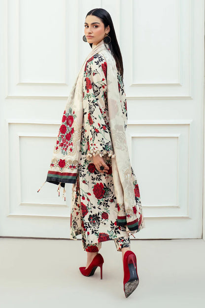 VOL 84 | DS 02 | DIGITAL PRINTED LAWN 3PC BAMBER DUPATTA