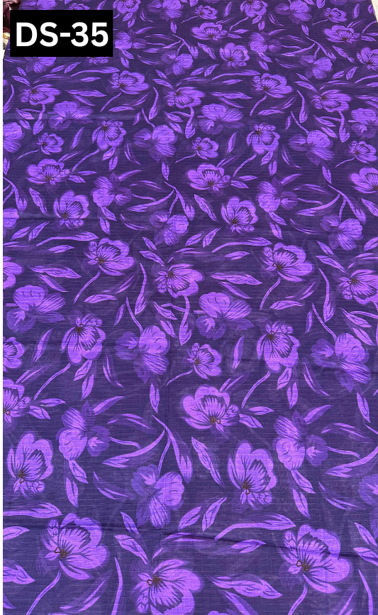 LAWN BANA DORA ALLOWER DIGITAL PRINTED 2PC | DS 35 |