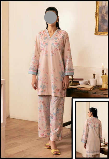 VOL 94 | DS 04 | DIGITAL PRINTED LAWN 2PC | CO-ORD SET |