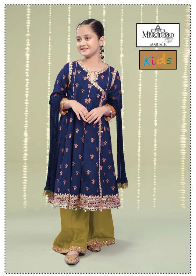 KIDS EMBROIDERED LAWN 2PC | DS 5014 |