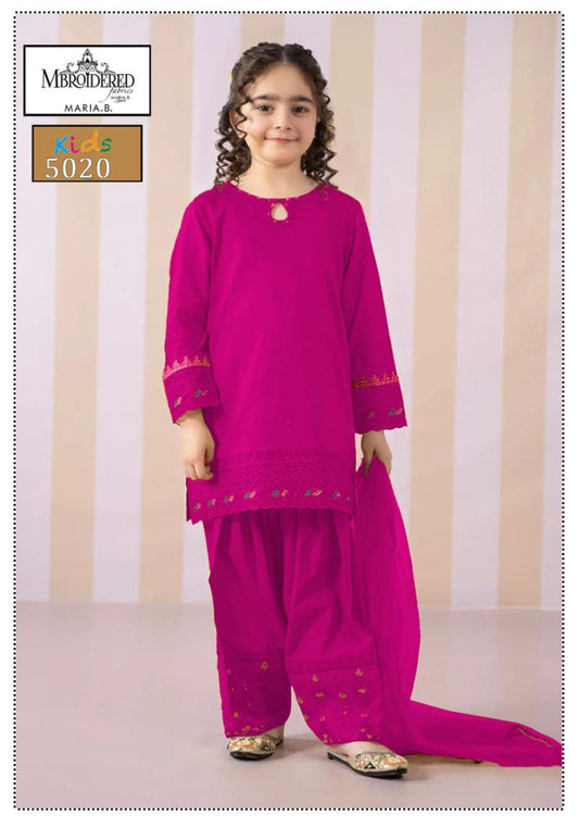 KIDS EMBROIDERED LAWN 2PC | DS 5020-B |