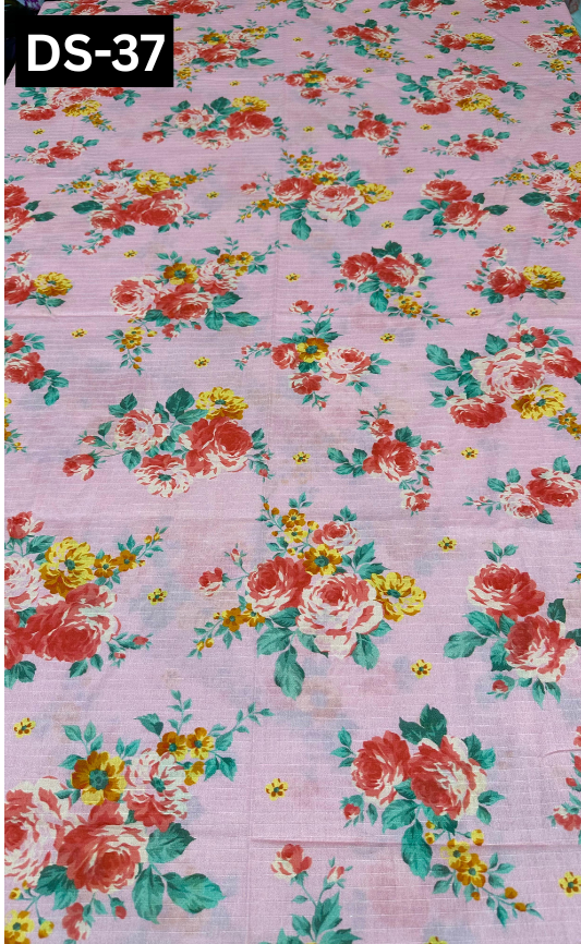 LAWN BANA DORA ALLOWER DIGITAL PRINTED 2PC | DS 37 |