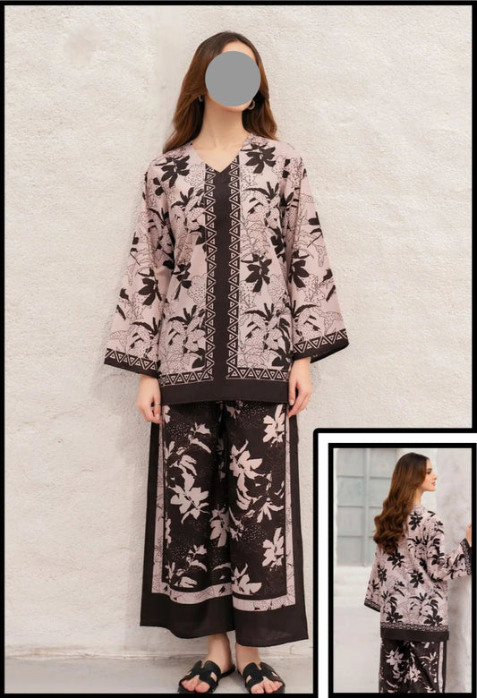 VOL 94 | DS 05 | DIGITAL PRINTED LAWN 2PC | CO-ORD SET |