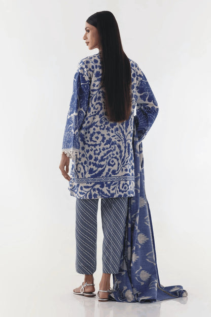 VOL 85 | DS 07 | DIGITAL PRINTED LAWN 3PC LAWN DUPPATTA