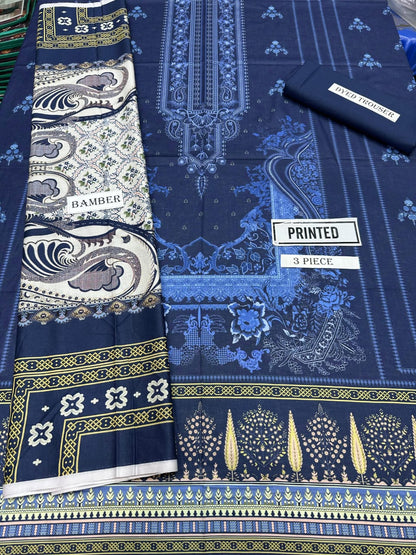 LAWN | DS 12 | DIGITAL PRINTED LAWN 3PC