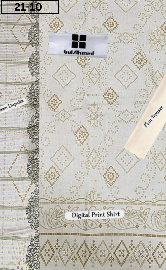 VOL 21 | DS 10 | DIGITAL PRINTED LAWN 3PC