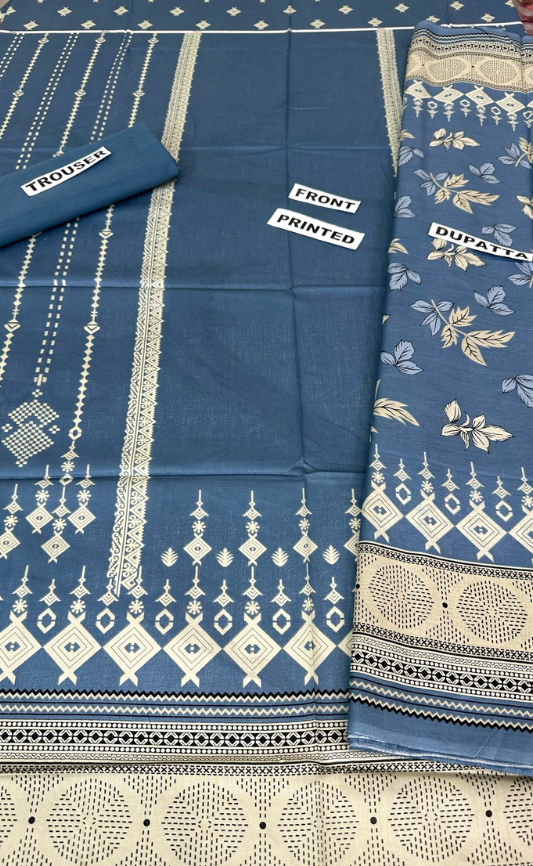 VOL 75 | DS 04 | DIGITAL PRINTED LAWN 3PC LAWN DUPATTA