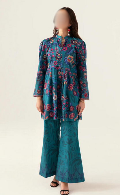 LAWN PRINTED 2PC | DS 80 |