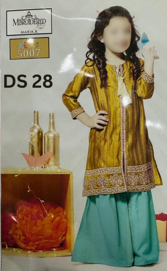 | DS 28 |KIDS EMBROIDERED LAWN 2PC