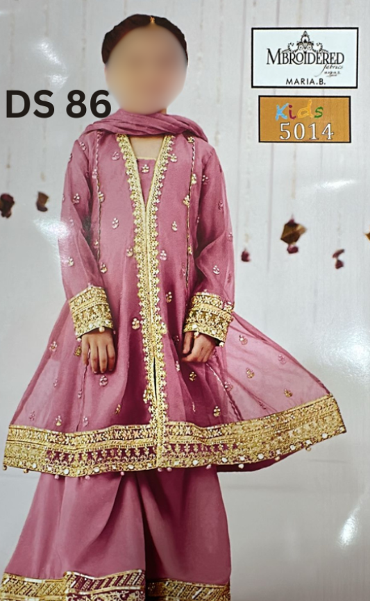 | DS 86 |KIDS EMBROIDERED LAWN 2PC