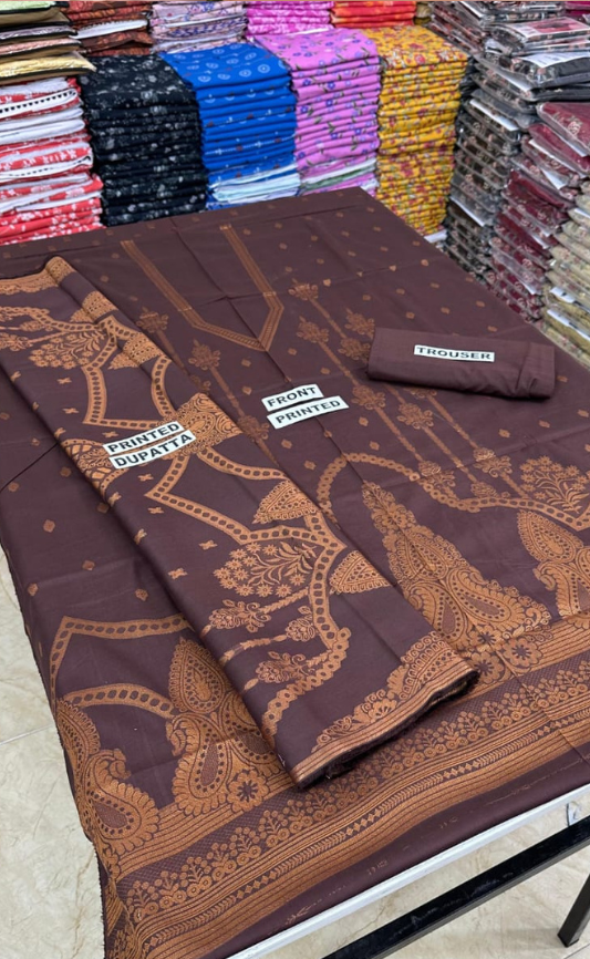 JACQUARD BAROSHA LAWN 3PC | DS 03 |