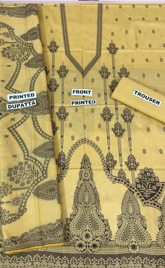 JACQUARD BAROSHA LAWN 3PC | DS 06 |