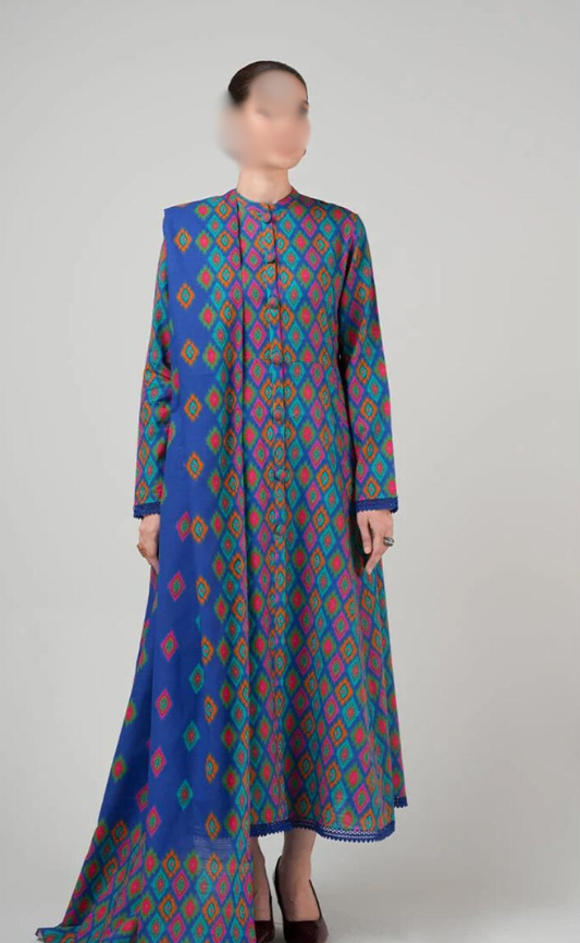 VOL 73 | DS 09 | DIGITAL PRINTED SLUB LAWN 3PC