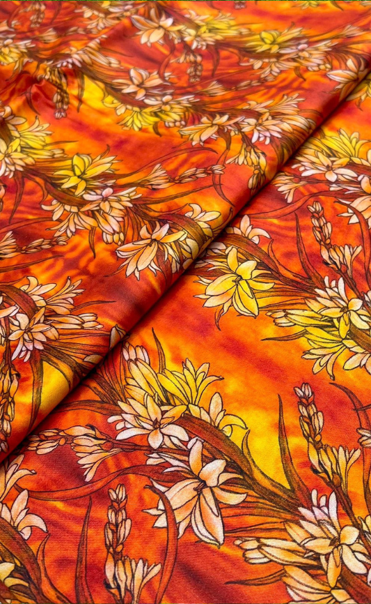 MIRHA LINEN DIGITAL PRINTED ALLOVER 2PC | DS 02 |