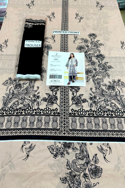 VOL 135 | DS 12 | DIGITAL PRINTED LAWN 2PC | CO-ORD SET