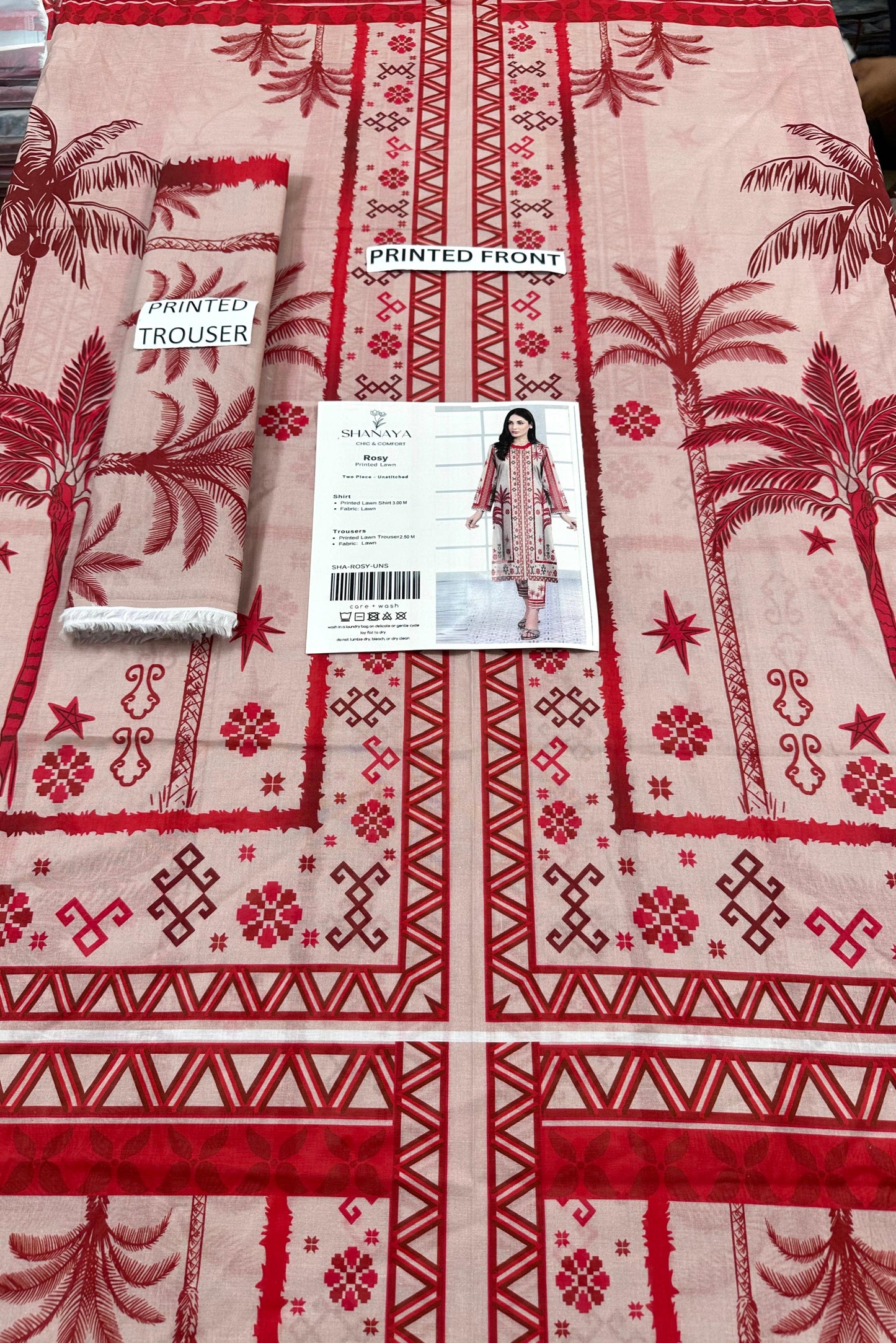 VOL 135 | DS 04 | DIGITAL PRINTED LAWN 2PC | CO-ORD SET