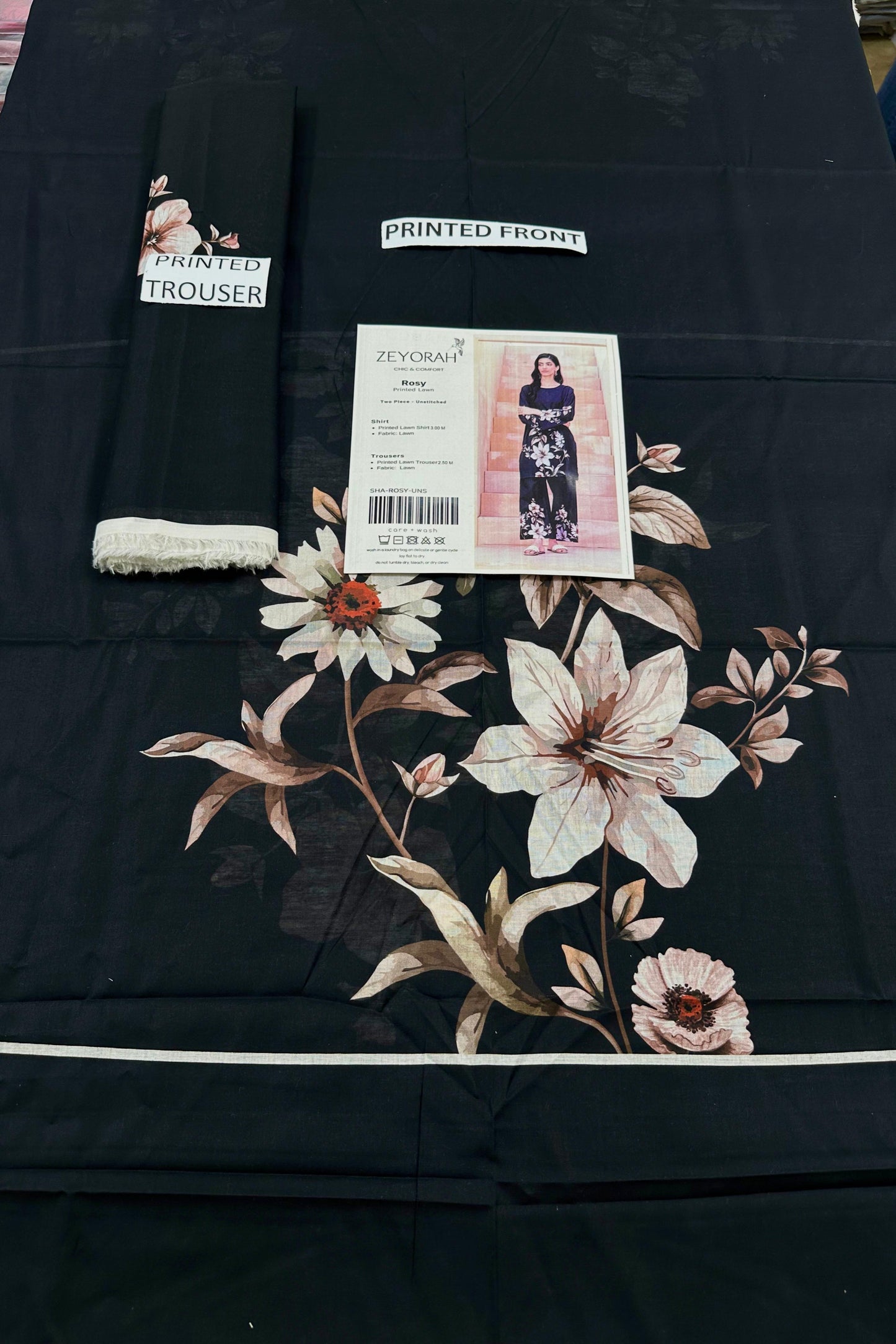 VOL 135 | DS 16 | DIGITAL PRINTED LAWN 2PC | CO-ORD SET