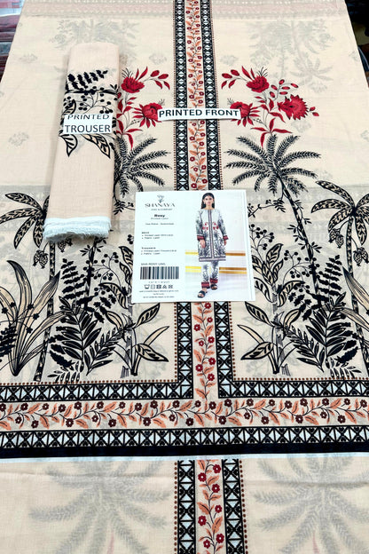 VOL 135 | DS 18 | DIGITAL PRINTED LAWN 2PC | CO-ORD SET