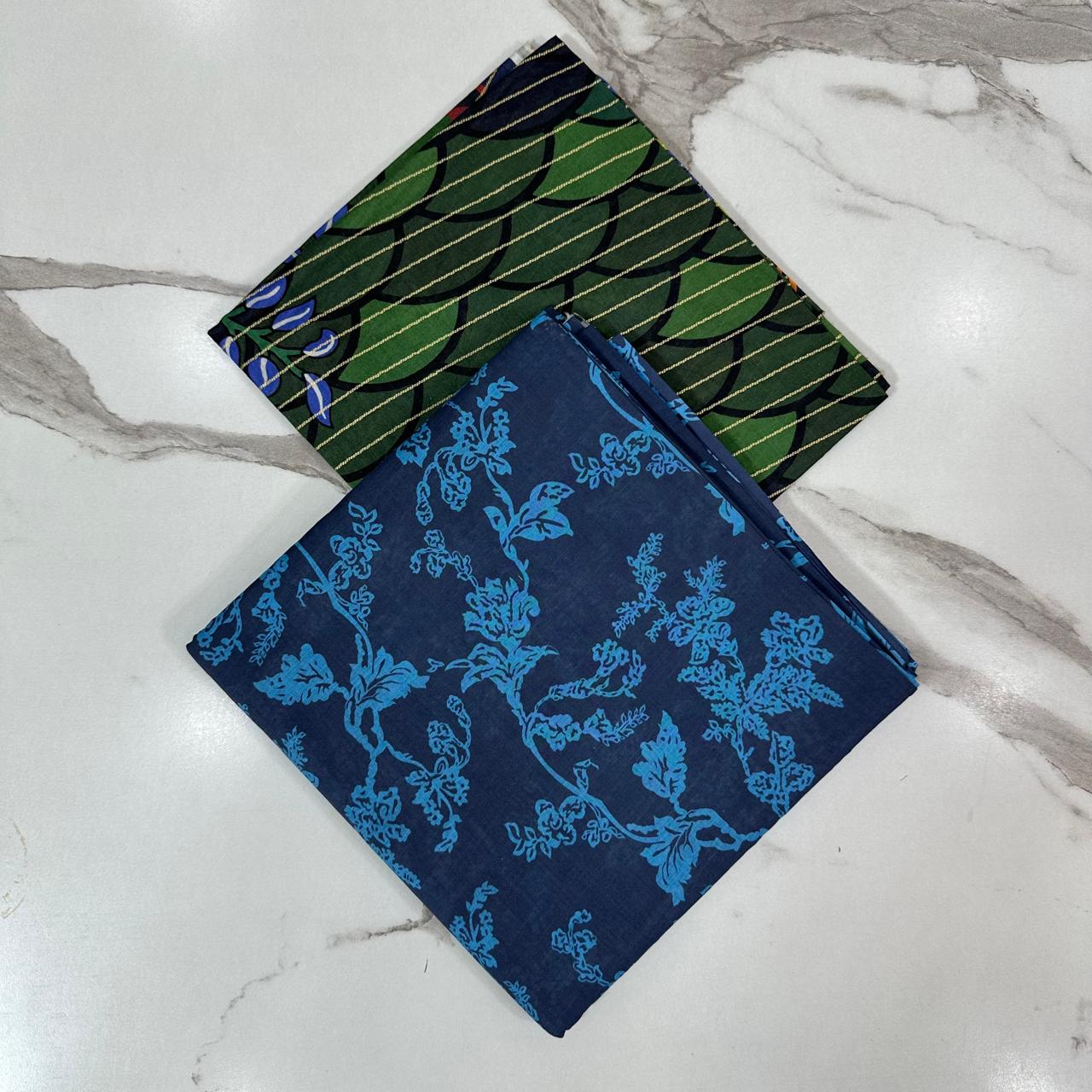 VOL 38 | DS 10 | DIGITAL PRINTED SLUB LAWN 3PC