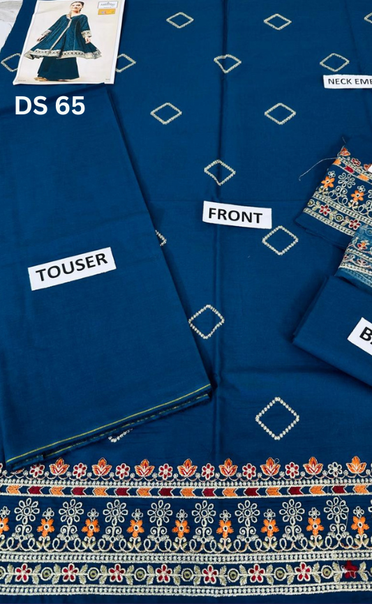 | DS 65 |KIDS EMBROIDERED LAWN 2PC